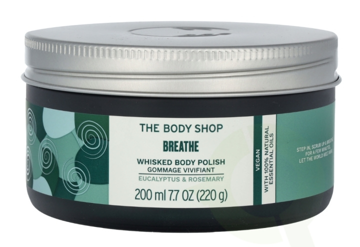 The Body Shop Breathe Whisked Body Polish 200 ml Eucalyptus & Rosemary in de groep BEAUTY & HEALTH / Huidsverzorging / Gezicht / Scrub / Peeling bij TP E-commerce Nordic AB (C56356)