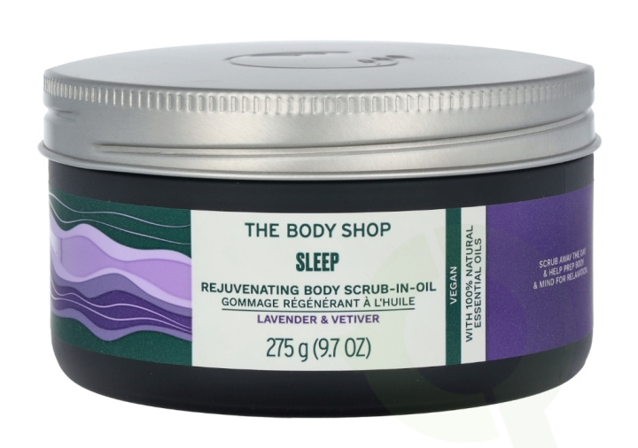 The Body Shop Sleep Rejuvenating Body Scrub-In-Oil 275 g Lavender & Vetiver in de groep BEAUTY & HEALTH / Huidsverzorging / Gezicht / Scrub / Peeling bij TP E-commerce Nordic AB (C56359)