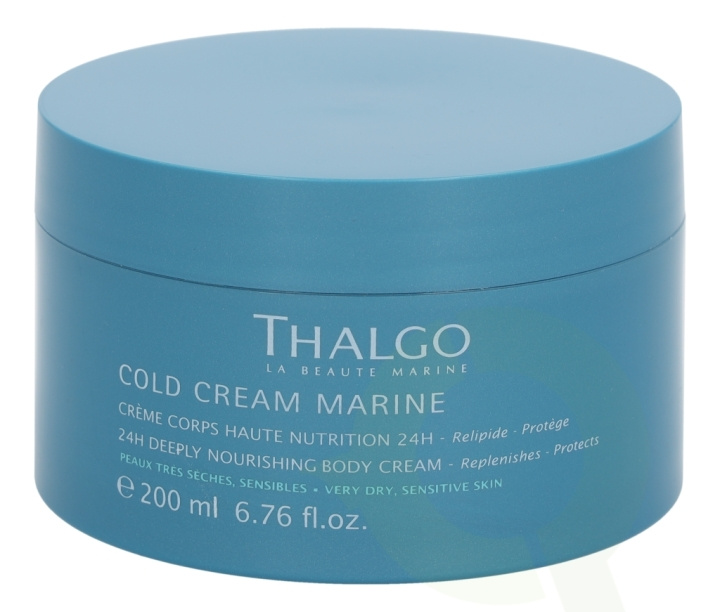 Thalgo Cold Cream Marine Deeply Nourishing Body Cream 200 ml 24H - Dry Sensitive Skin in de groep BEAUTY & HEALTH / Huidsverzorging / Lichaamsverzorging / Body lotion bij TP E-commerce Nordic AB (C56428)