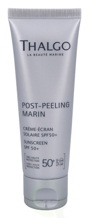 Thalgo Post-Peeling Marine Sunscreen SPF50+ 50 ml in de groep BEAUTY & HEALTH / Huidsverzorging / Zonnebank / Zonnebescherming bij TP E-commerce Nordic AB (C56482)