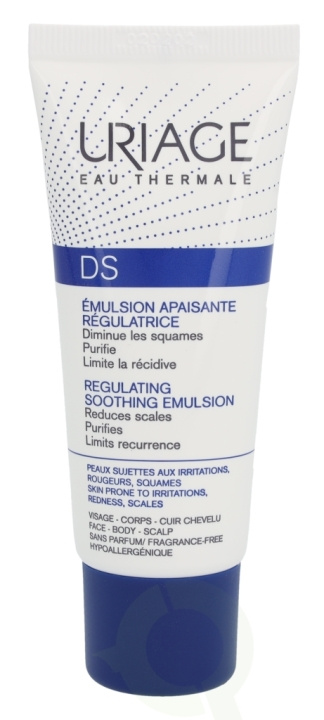 Uriage D.S. Emulsion 40 ml Reduces Scales/Face, Body & Scalp in de groep BEAUTY & HEALTH / Huidsverzorging / Lichaamsverzorging / Body lotion bij TP E-commerce Nordic AB (C56529)