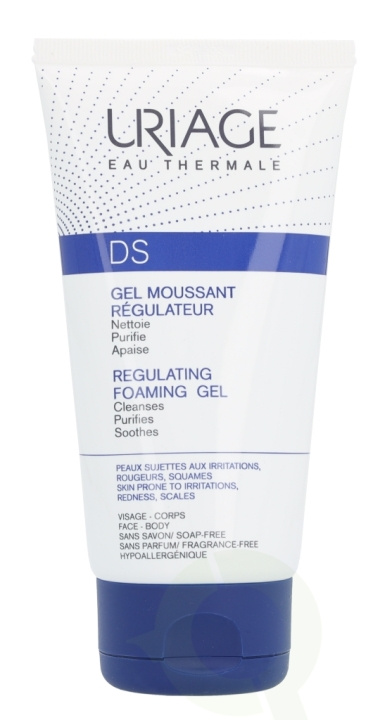 Uriage D.S. Gel Regulating Foaming Gel 150 ml in de groep BEAUTY & HEALTH / Huidsverzorging / Lichaamsverzorging / Bad- en douchegels bij TP E-commerce Nordic AB (C56530)