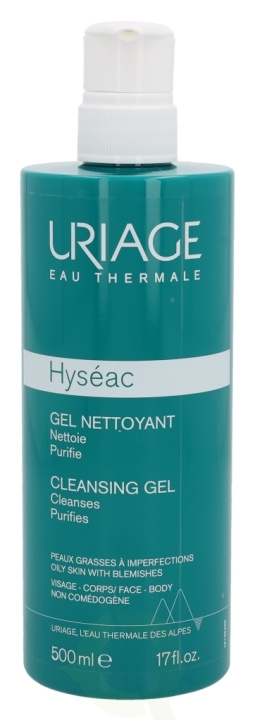 Uriage Hyseac Cleansing Gel 500 ml Combination To Oily Skin in de groep BEAUTY & HEALTH / Huidsverzorging / Gezicht / Schoonmaak bij TP E-commerce Nordic AB (C56563)