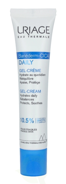 Uriage Bariederm-Cica Daily Gel-Cream 40 ml in de groep BEAUTY & HEALTH / Huidsverzorging / Gezicht / Dagcrème bij TP E-commerce Nordic AB (C56576)