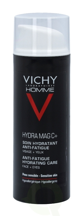 Vichy Homme Hydramag C Anti Fatigue Hydrating Care 50 ml Face-Eyes / Sensitive Skin in de groep BEAUTY & HEALTH / Huidsverzorging / Gezicht / Gezichtscrèmes bij TP E-commerce Nordic AB (C56600)