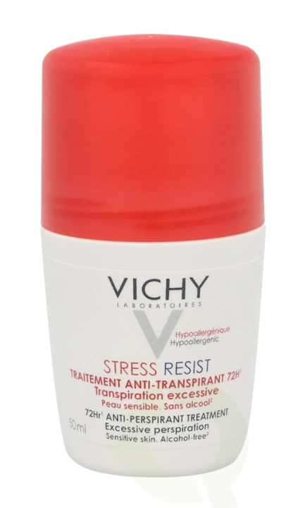 Vichy Detranspirant Intensif 72Hr Anti Perspirant Treatment 50 ml Sensitive Skin/Alcohol Free /Stress Resist in de groep BEAUTY & HEALTH / Geuren & Parfum / Deodorant / Deodorant voor mannen bij TP E-commerce Nordic AB (C56607)