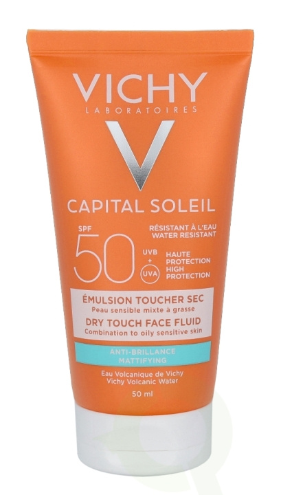 Vichy Ideal Soleil SPF50 Face Emulsion Dry Touch 50 ml in de groep BEAUTY & HEALTH / Huidsverzorging / Zonnebank / Zonnebescherming bij TP E-commerce Nordic AB (C56634)