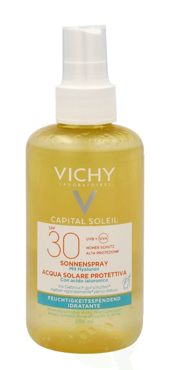Vichy Ideal Soleil Solar Protective Water SPF30 200 ml in de groep BEAUTY & HEALTH / Huidsverzorging / Zonnebank / Zonnebescherming bij TP E-commerce Nordic AB (C56648)