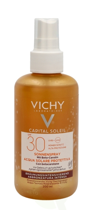 Vichy Ideal Soleil Solar Protective Water Enhanced SPF30 200 ml in de groep BEAUTY & HEALTH / Huidsverzorging / Zonnebank / Zonnebescherming bij TP E-commerce Nordic AB (C56649)