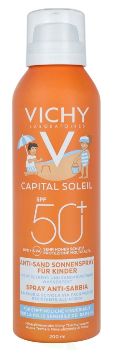 Vichy Ideal Soleil Kids Anti-Sand Mist SPF50+ 200 ml in de groep BEAUTY & HEALTH / Huidsverzorging / Zonnebank / Zonnebescherming bij TP E-commerce Nordic AB (C56650)