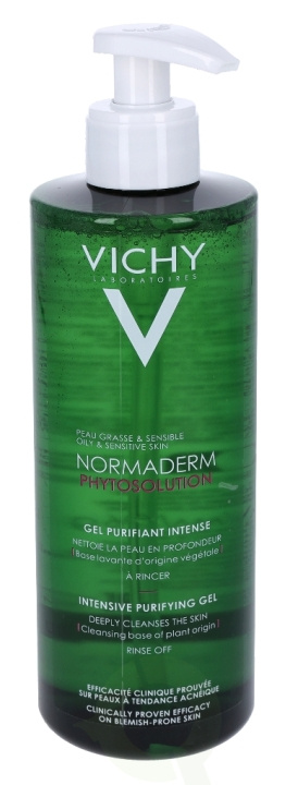 Vichy Normaderm Phytosolution Inten. Purifying Gel 400 ml in de groep BEAUTY & HEALTH / Huidsverzorging / Gezicht / Schoonmaak bij TP E-commerce Nordic AB (C56652)