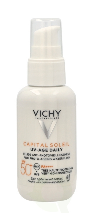 Vichy Capital Soleil UV-Age Daily SPF50+ 40 ml in de groep BEAUTY & HEALTH / Huidsverzorging / Zonnebank / Zonnebescherming bij TP E-commerce Nordic AB (C56671)