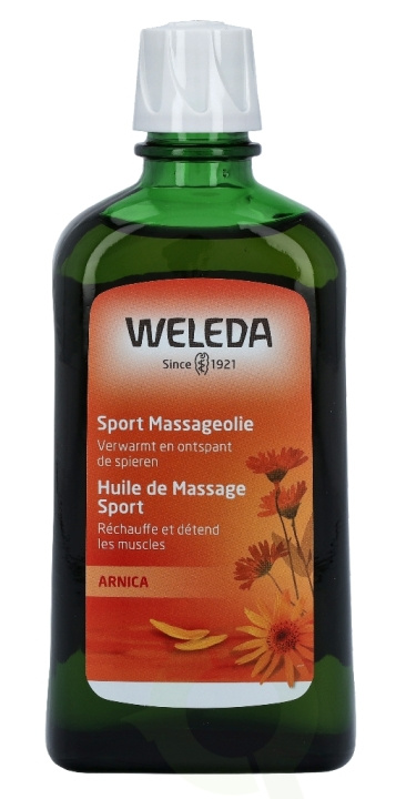 Weleda Arnica Massage Oil 200 ml All Skin Types in de groep BEAUTY & HEALTH / Huidsverzorging / Lichaamsverzorging / Lichaamsolie bij TP E-commerce Nordic AB (C56713)