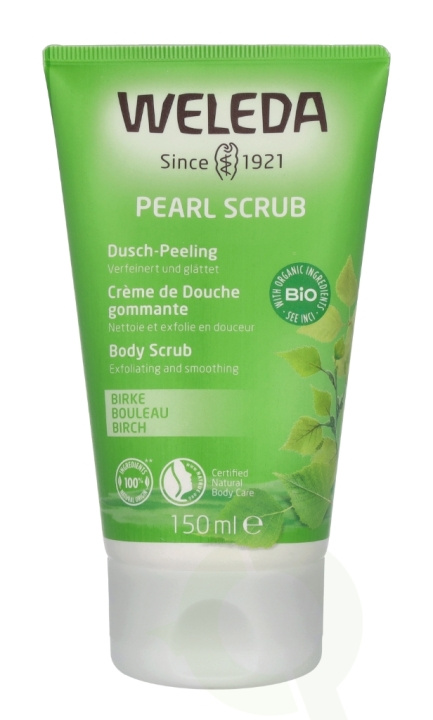 Weleda Pearl Scrub Birch Body Scrub 150 ml in de groep BEAUTY & HEALTH / Huidsverzorging / Lichaamsverzorging / Body lotion bij TP E-commerce Nordic AB (C56729)