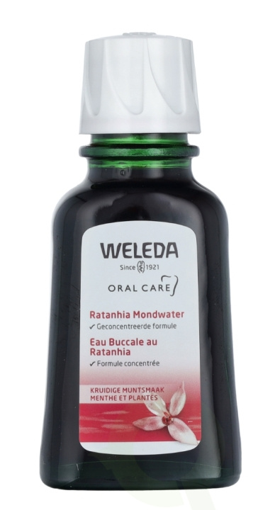 Weleda Ratanhia Mouthwash 50 ml in de groep BEAUTY & HEALTH / Mondverzorging / Whitening producten bij TP E-commerce Nordic AB (C56765)