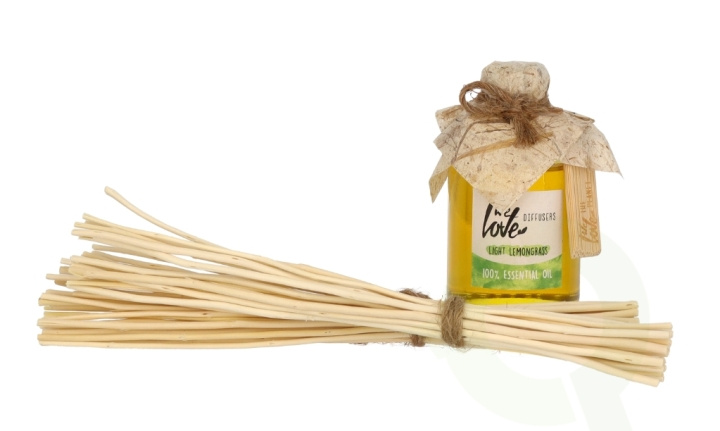 We Love The Planet 100% Essential Oil Diffuser 50 ml Light Lemongrass in de groep BEAUTY & HEALTH / Geuren & Parfum / Overige geuren / Geurverspreider bij TP E-commerce Nordic AB (C56779)