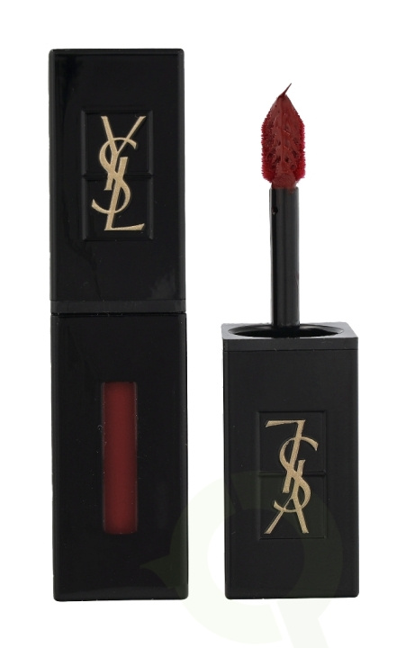 Yves Saint Laurent YSL Rouge Pur Couture Vernis A Levres Vinyl Creamy Lip Stain 5.5 ml #409 Burgundy Vibes in de groep BEAUTY & HEALTH / Makeup / Lippen / Lipp gloss bij TP E-commerce Nordic AB (C56802)