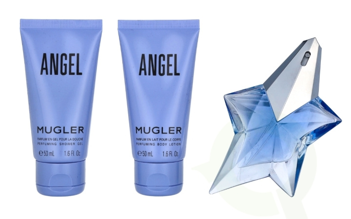 Thierry Mugler Angel Giftset 125 ml Edp Spray 25ml/Body Lotion 50ml/Shower Gel 50ml in de groep BEAUTY & HEALTH / Cadeausets / Cadeausets voor haar bij TP E-commerce Nordic AB (C56816)