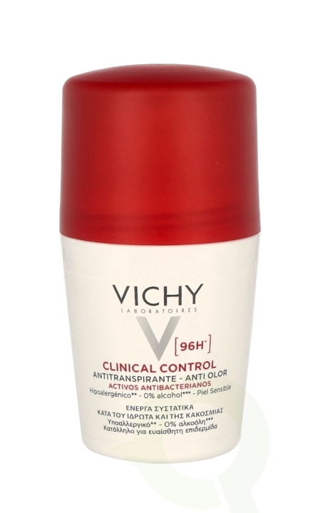 Vichy Clinical Control 96H Detranspirant Roller 50 ml in de groep BEAUTY & HEALTH / Geuren & Parfum / Deodorant / Deodorant voor mannen bij TP E-commerce Nordic AB (C56881)