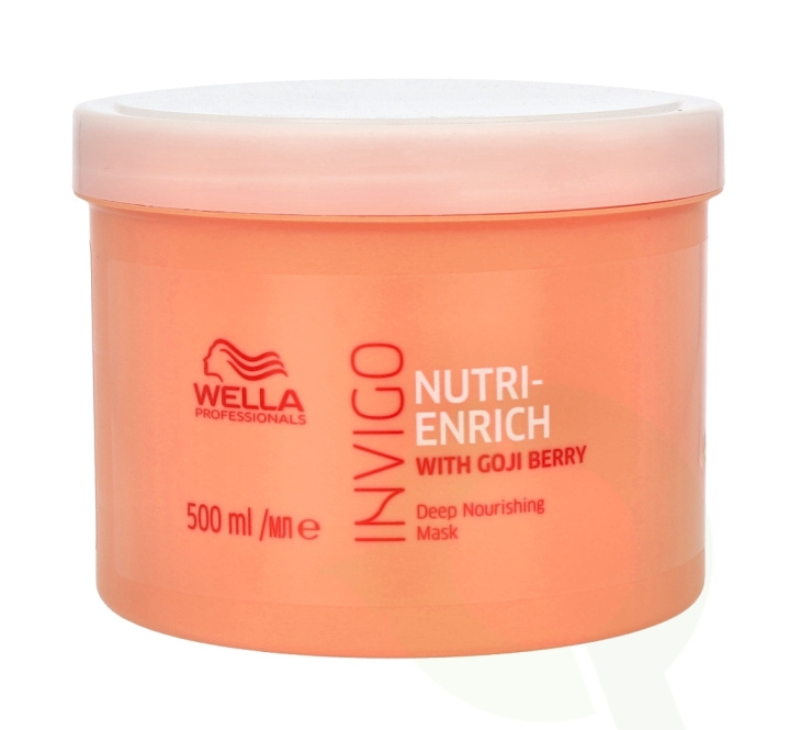 Wella Invigo - Nutri-Enrich Deep Nourishing Mask 500 ml With Goji Berry in de groep BEAUTY & HEALTH / Haar & Styling / Haarverzorging / Haarmasker bij TP E-commerce Nordic AB (C56900)