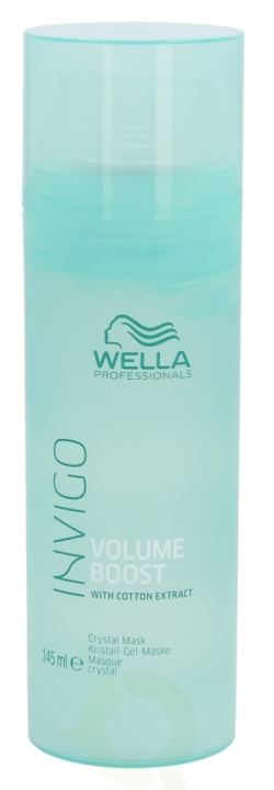 Wella Invigo - Volume Boost Crystal Mask 145 ml With Cotton Extract in de groep BEAUTY & HEALTH / Haar & Styling / Haarverzorging / Haarmasker bij TP E-commerce Nordic AB (C56902)