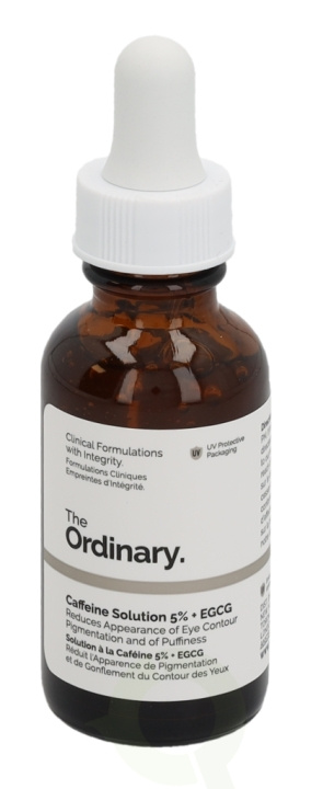 The Ordinary Caffeine Solution 5% + EGCG 30 ml Fragrance Free in de groep BEAUTY & HEALTH / Huidsverzorging / Gezicht / Huidserum bij TP E-commerce Nordic AB (C56912)