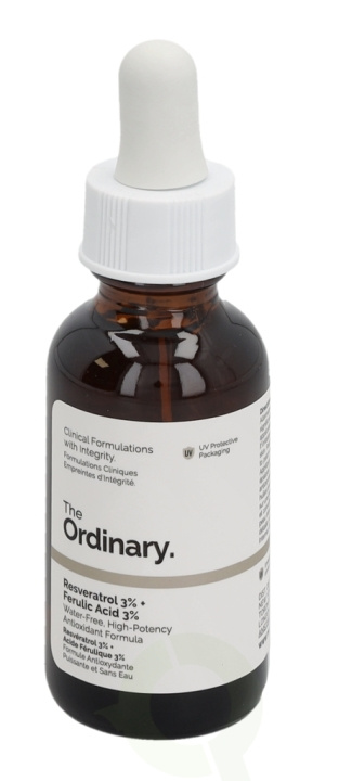 The Ordinary Resveratrol 3% + Ferulic Acid 3% 30 ml in de groep BEAUTY & HEALTH / Huidsverzorging / Gezicht / Huidserum bij TP E-commerce Nordic AB (C56924)