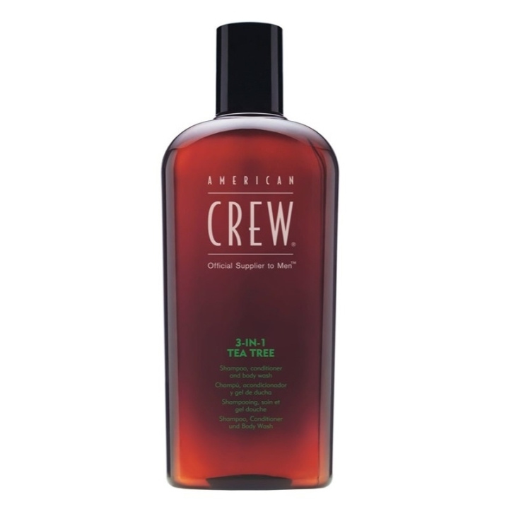 American Crew Classic 3-in-1 Tea Tree 250ml in de groep BEAUTY & HEALTH / Haar & Styling / Haarverzorging / Shampoo bij TP E-commerce Nordic AB (C56940)