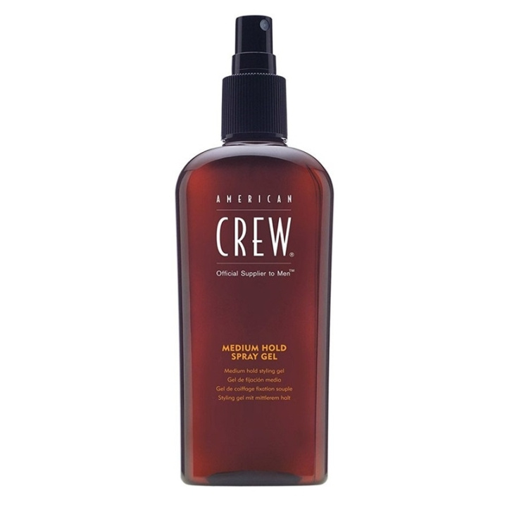 American Crew Medium Hold Spray Gel 250ml in de groep BEAUTY & HEALTH / Haar & Styling / Hair styling / Haarlak bij TP E-commerce Nordic AB (C56942)