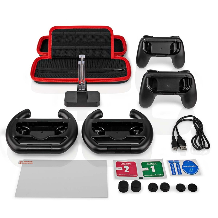 Nedis Gaming Starter Kit | Geschikt voor: Nintendo Switch (OLED) | 13-in-1 in de groep HOME ELECTRONICS / Spelconsoles en accessoires / Nintendo Switch / Accessoires bij TP E-commerce Nordic AB (C56995)