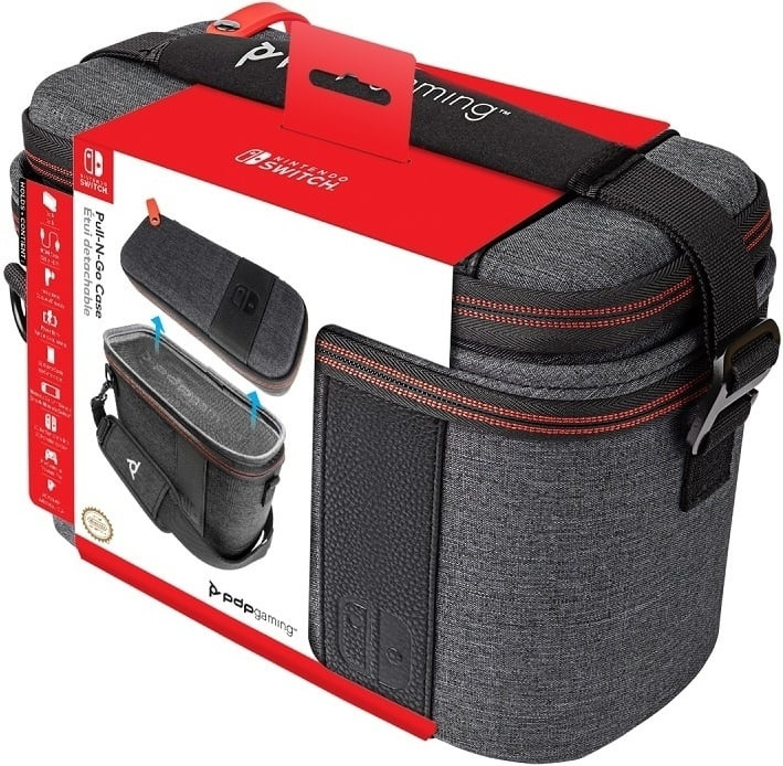 PDP Gaming Pull-N-Go Case - transportlåda, Switch in de groep HOME ELECTRONICS / Spelconsoles en accessoires / Nintendo Switch / Accessoires bij TP E-commerce Nordic AB (C57094)