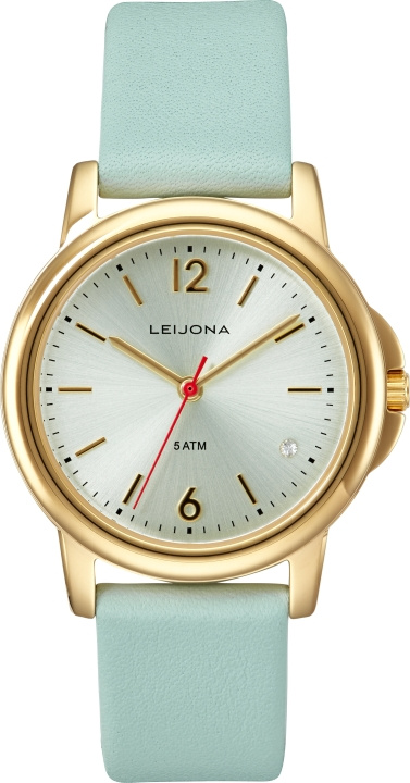 Leijona 5120-4665 - armbandsur, 32 mm, guld in de groep SPORT, VRIJE TIJD & HOBBY / Accessoires / Klokken bij TP E-commerce Nordic AB (C57098)