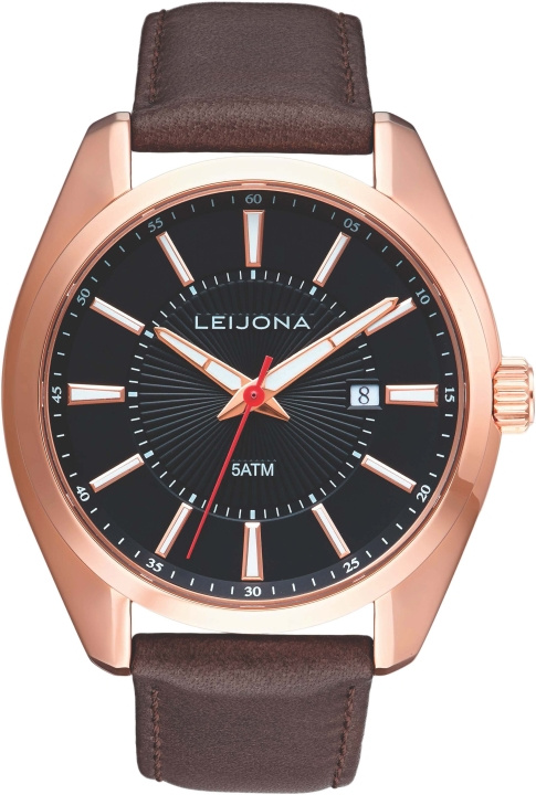 Leijona 5020-2421 armbandsur, 41,5 mm, roséguld in de groep SPORT, VRIJE TIJD & HOBBY / Accessoires / Klokken bij TP E-commerce Nordic AB (C57162)
