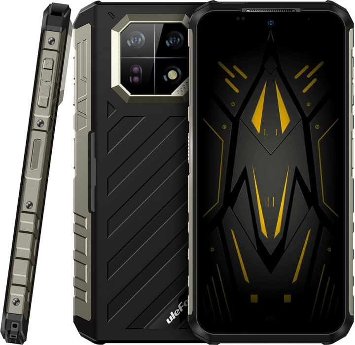 Ulefone Armor 22 telefon, 256/8GB, svart/orange in de groep SMARTPHONE & TABLETS / Mobiele telefoons & smartphones bij TP E-commerce Nordic AB (C57340)