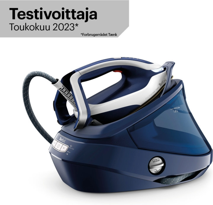 TEFAL Pro Express Vision GV9812E0 steam Blå/vit in de groep SPORT, VRIJE TIJD & HOBBY / Hobby / Stoommachines / Stoommachines bij TP E-commerce Nordic AB (C57457)