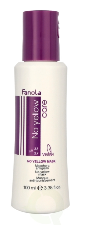 Fanola No Yellow Hair Mask 100 ml in de groep BEAUTY & HEALTH / Haar & Styling / Haarverzorging / Haarmasker bij TP E-commerce Nordic AB (C57535)