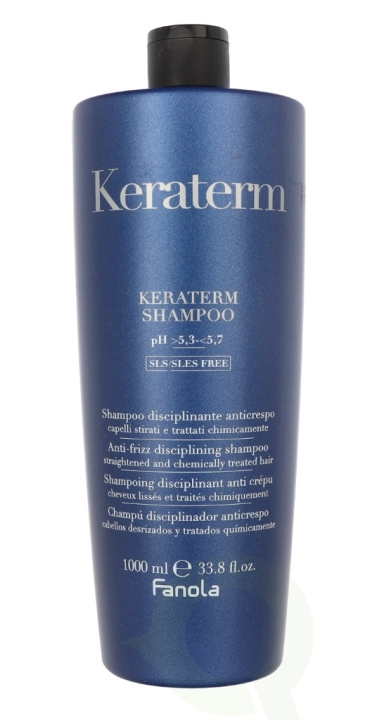 Fanola Keraterm Hair Ritual Anti-Frizz Shampoo 1000 ml SLA / SLES Free in de groep BEAUTY & HEALTH / Haar & Styling / Haarverzorging / Shampoo bij TP E-commerce Nordic AB (C57536)