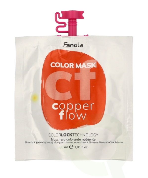 Fanola Color Mask 30 ml Copper Flow in de groep BEAUTY & HEALTH / Huidsverzorging / Gezicht / Maskers bij TP E-commerce Nordic AB (C57557)
