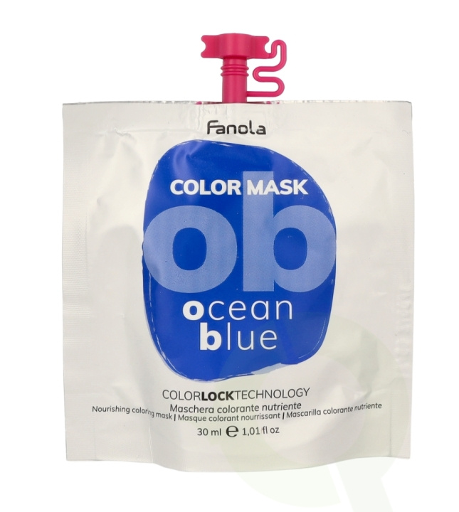 Fanola Color Mask 30 ml Ocean Blue in de groep BEAUTY & HEALTH / Huidsverzorging / Gezicht / Maskers bij TP E-commerce Nordic AB (C57561)