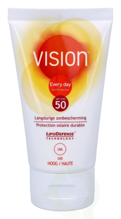 Vision Sun Cream SPF50 50 ml in de groep BEAUTY & HEALTH / Huidsverzorging / Zonnebank / Zonnebescherming bij TP E-commerce Nordic AB (C57598)