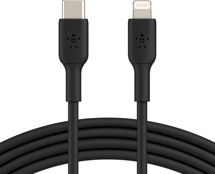 Belkin BOOST CHARGE™ Lightning - USB-C-kabel, 1m, svart in de groep SMARTPHONE & TABLETS / Opladers & Kabels / Kabels / Kabels Lightning bij TP E-commerce Nordic AB (C57666)