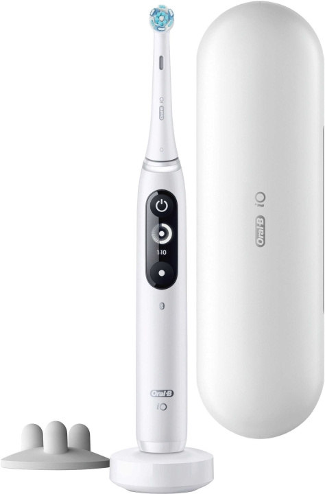 Oral B iO Series 7 - elektrisk tandborste, vit in de groep BEAUTY & HEALTH / Mondverzorging / Elektrische tandenborstels bij TP E-commerce Nordic AB (C57680)