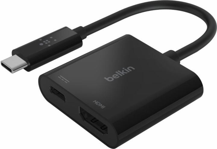 Belkin USB-C® - HDMI® + laddningsadapter in de groep HOME ELECTRONICS / Kabels & Adapters / HDMI / Adapters bij TP E-commerce Nordic AB (C57683)