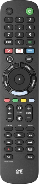 One For All URC 4912 universell fjärrkontroll för Sony TV-apparater in de groep HOME ELECTRONICS / Audio & Beeld / TV & Accessoires / Afstandsbedieningen bij TP E-commerce Nordic AB (C57707)
