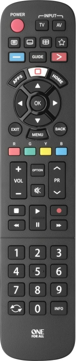 One For All URC 4914 universell fjärrkontroll för Panasonic TV in de groep HOME ELECTRONICS / Audio & Beeld / TV & Accessoires / Afstandsbedieningen bij TP E-commerce Nordic AB (C57733)