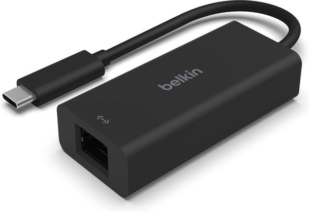 Belkin USB-C - 2.5 Gigabit Ethernet adapter - USB-nätverkskort in de groep COMPUTERS & RANDAPPARATUUR / Netwerk / Netwerkkaarten / USB bij TP E-commerce Nordic AB (C57786)