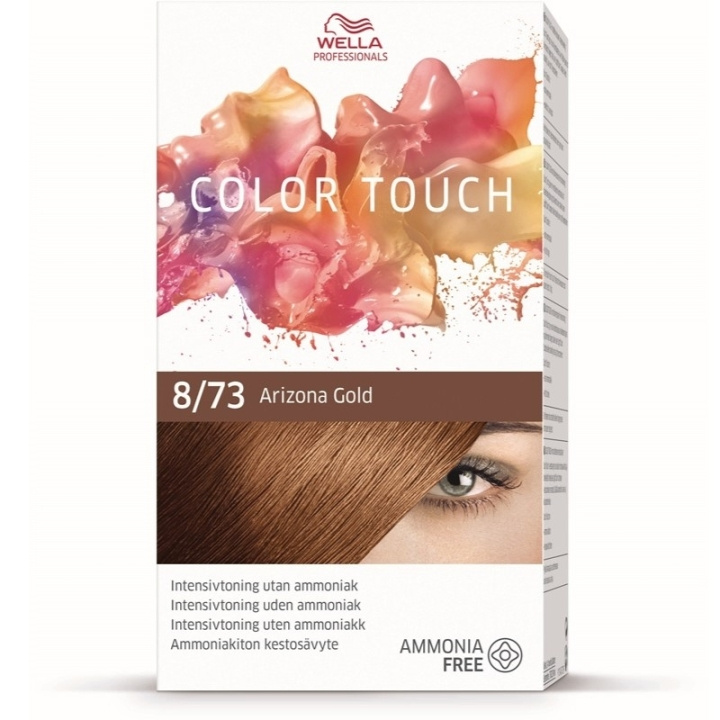 Wella Color Touch Pure Naturals 8/73 Arizona Gold in de groep BEAUTY & HEALTH / Haar & Styling / Haarverzorging / Haarverf / Haarverf & Kleurbommen bij TP E-commerce Nordic AB (C57915)