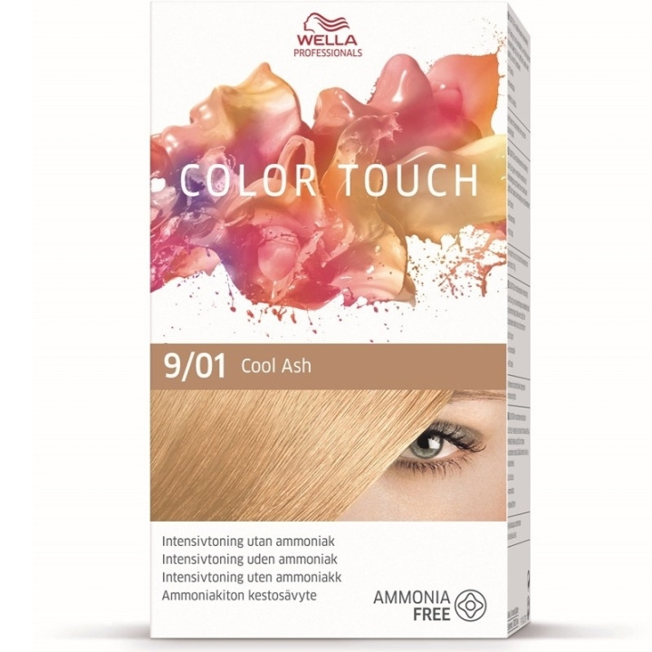 Wella Color Touch Pure Naturals 9/01 Cool Ash in de groep BEAUTY & HEALTH / Haar & Styling / Haarverzorging / Haarverf / Haarverf & Kleurbommen bij TP E-commerce Nordic AB (C57920)