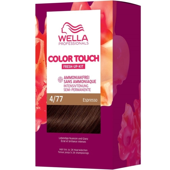 Wella Color Touch Deep Browns 4/77 Espresso in de groep BEAUTY & HEALTH / Haar & Styling / Haarverzorging / Haarverf / Haarverf & Kleurbommen bij TP E-commerce Nordic AB (C57932)