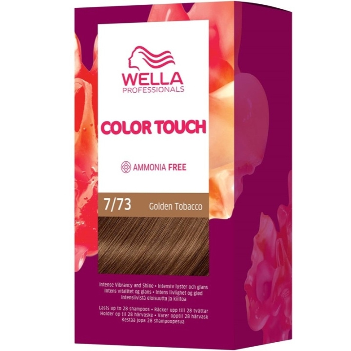 Wella Color Touch Deep Browns 7/73 Golden Tobacco in de groep BEAUTY & HEALTH / Haar & Styling / Haarverzorging / Haarverf / Haarverf & Kleurbommen bij TP E-commerce Nordic AB (C57934)